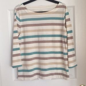 L.L Bean Stripes Top
